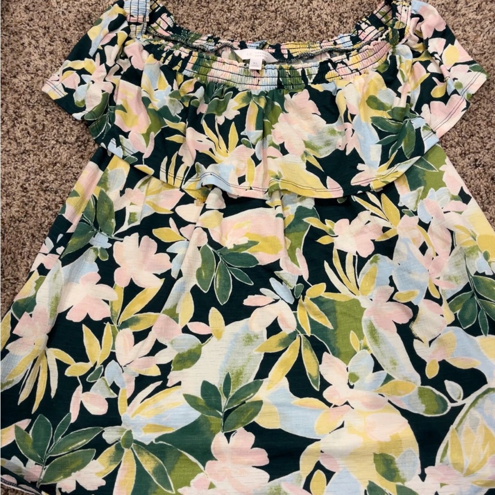 Lauren Conrad Women’s Flower Top Size XL